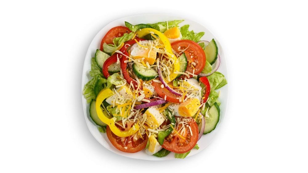 კვერცხი და ყველი ვეგეტარიანული სალათი - Photo 45