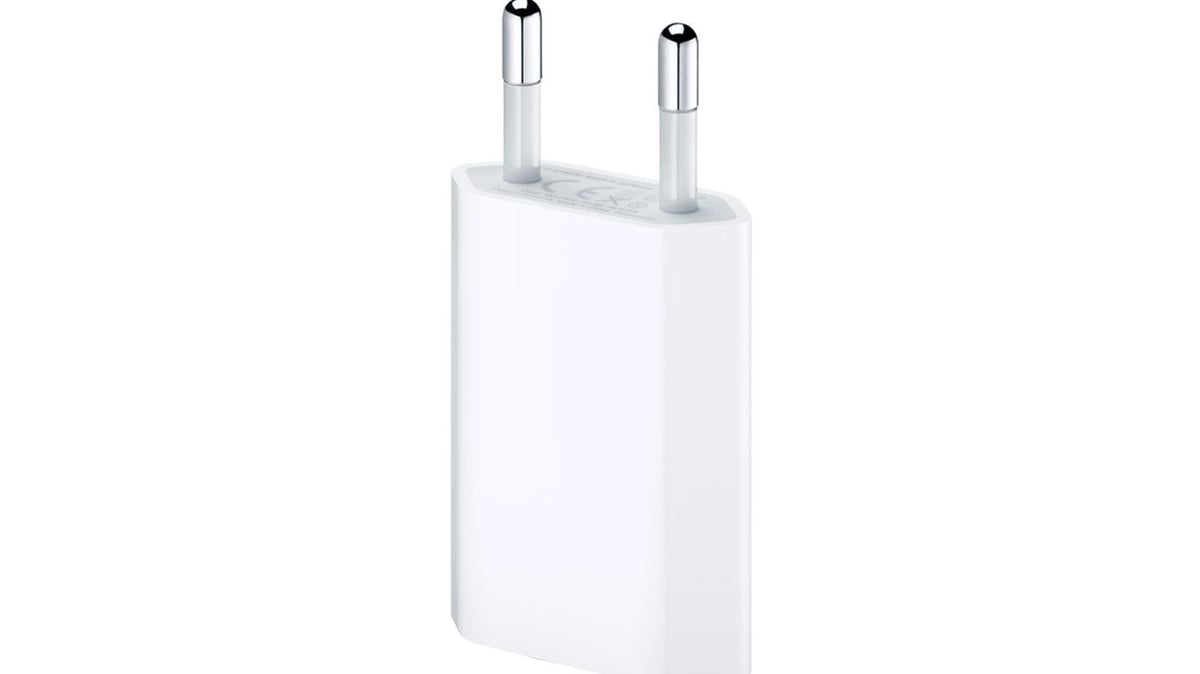 APPLE Accessories  5W USB power EU adapter - Photo 1