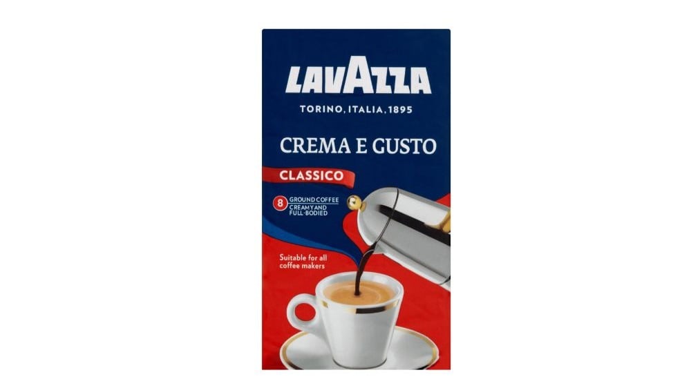 LAVAZZA  ყავა დაფქვილი პაკ CREMA  GUSTO 250გ - Photo 361