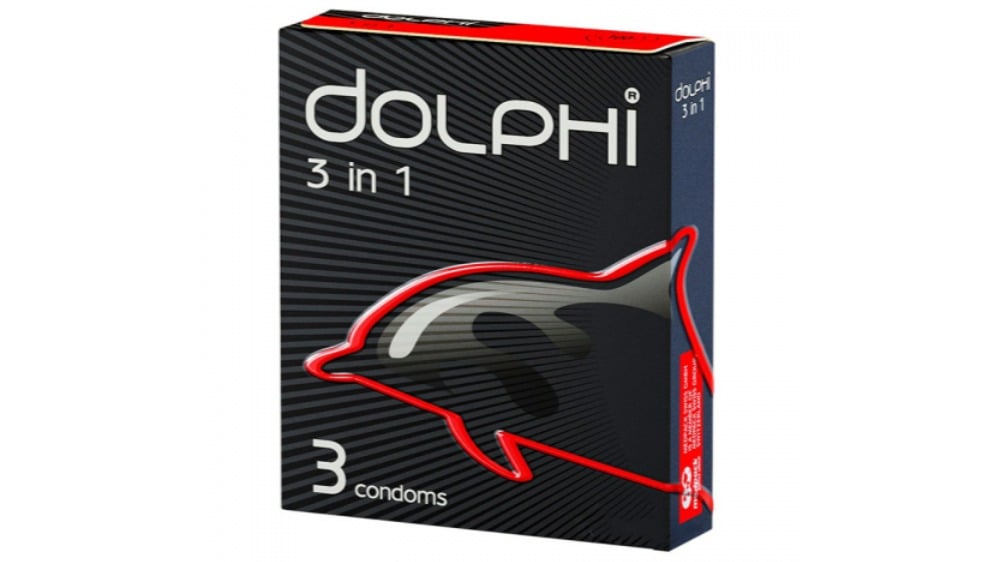 პრეზერ DOLPHI 3x1ribb3 - Photo 469