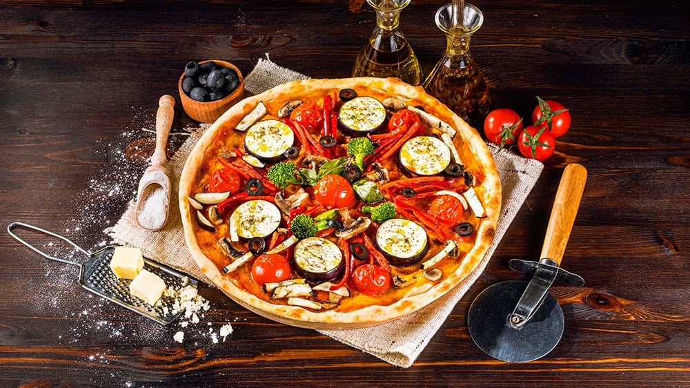 პიცა ვეგანურისამარხვო პატარა - Photo 16