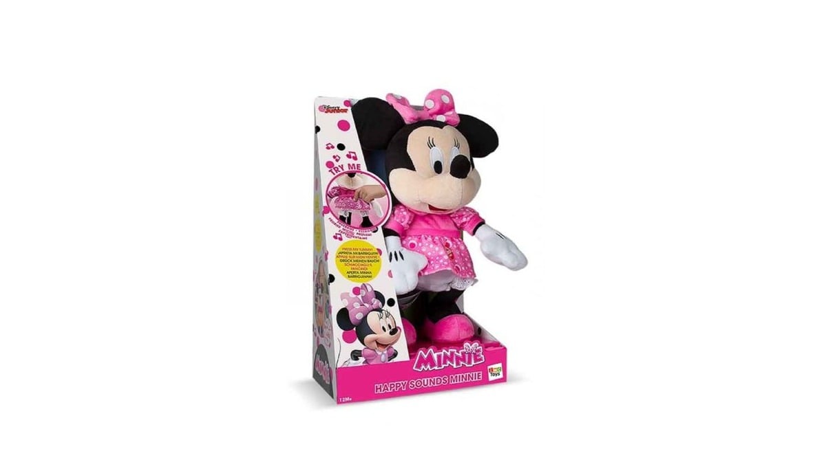 დისნეი MINNIE MOUSE პლუშის ბედნიერი ხმით IMC TOYS 43820 - Photo 358