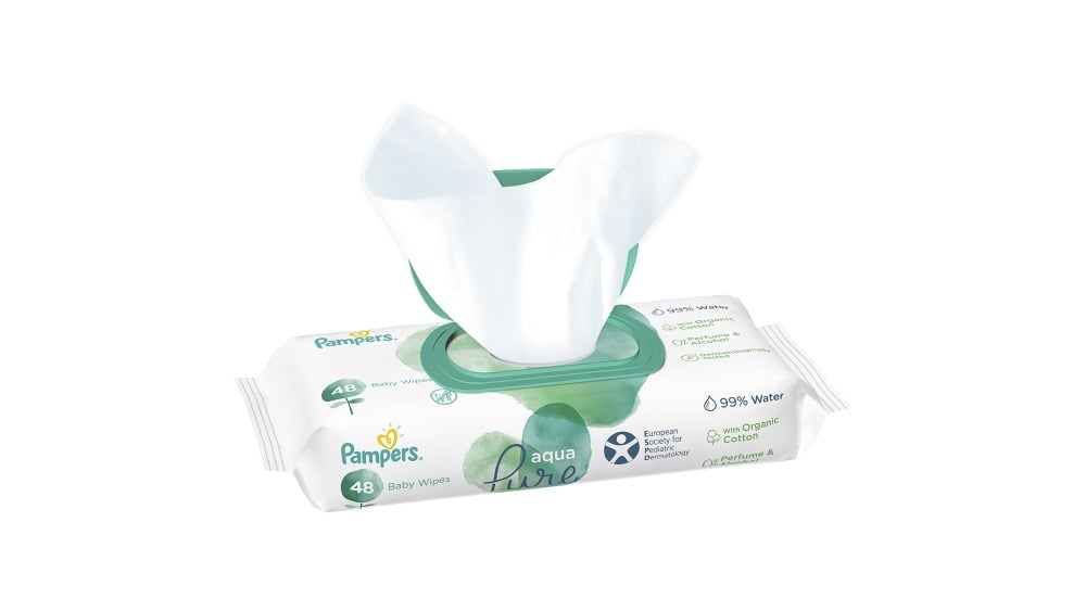 Pampers  პამპერსი სველი ხელსახოცი 48 ცალი 3326 - Photo 156