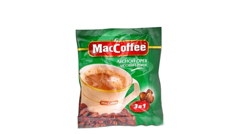 MACCOFFEE ყავა ერთჯერ თხილით 20გრ - Photo 302