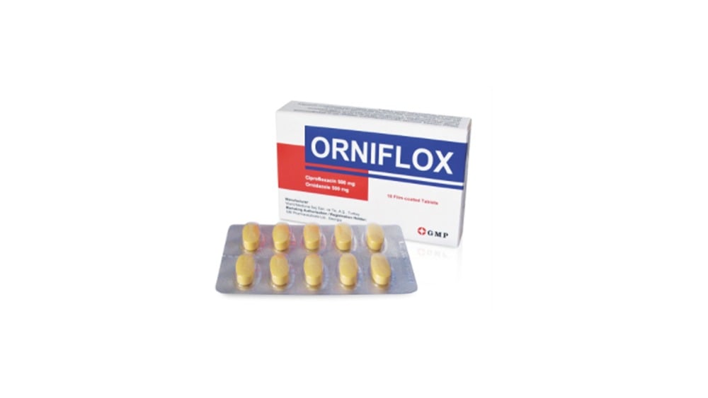ORNIFLOX  ორნიფლოქსი 500მგ500მგ 10 ტაბლეტი - Photo 32