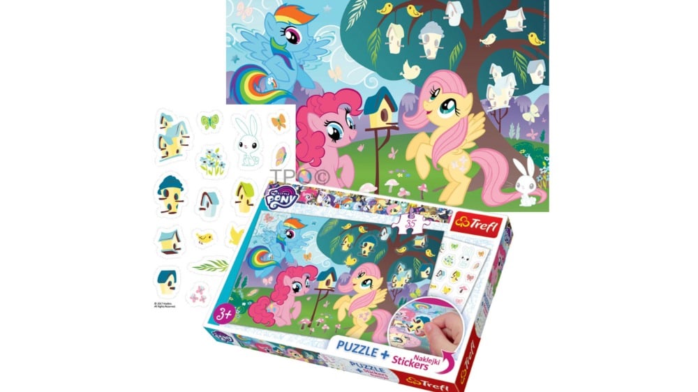 75116  Puzzles  35  My Lttle Pony With Stickers  Hasbro - Photo 1480