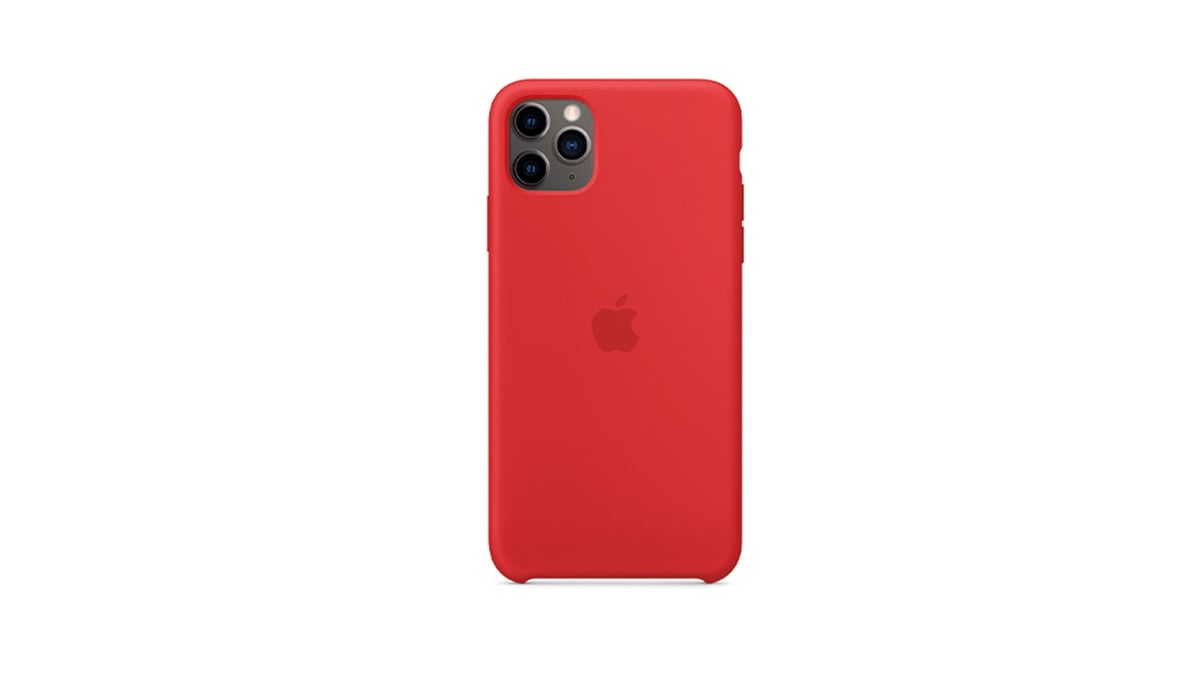 iPhone 11 Pro Max Silicon case Red - Photo 170