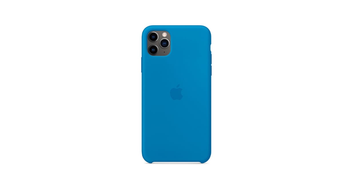 iPhone 11 Pro Max Silicon case Blue - Photo 173