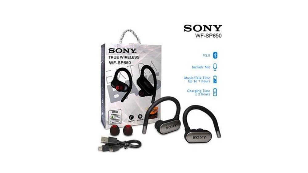 Sony True Headphone Wireless Bluetooth WFSP650 აირპოდი  3230 - Photo 155