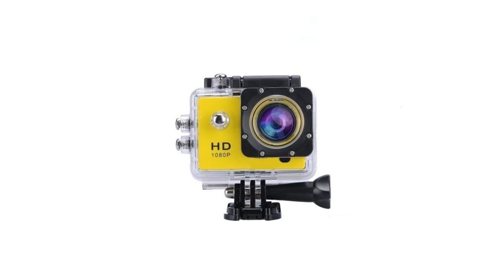 სპორტული კამერა Action Camera Yellow - Photo 16