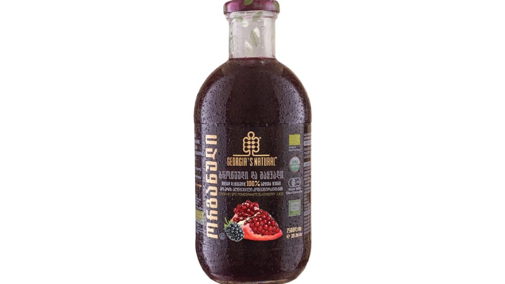 ორგანული ბროწეული და მაყვლის ფიუჟენი  Organic Pomegranate Blackberry Fusion - Photo 8