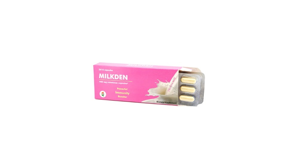Milkden  მილკდენი 400მგ 20 კაფსულა - Photo 587