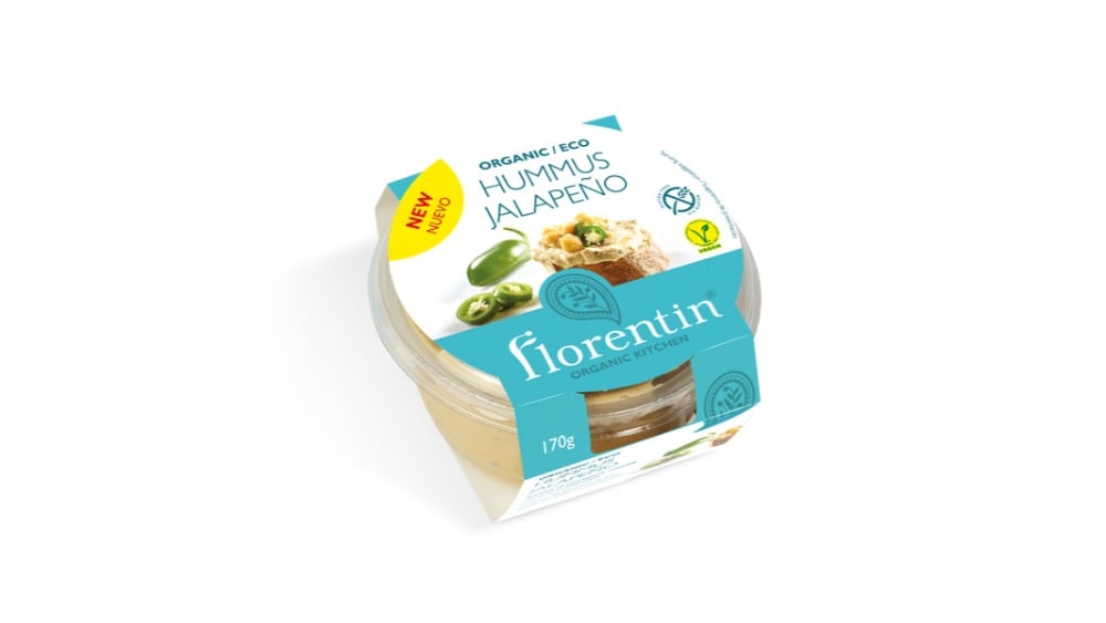 Florentin  ჰუმუსი ჰალაპენოს წიწაკით 170გრ  Hummus jalapeno 170g 6 - Photo 0