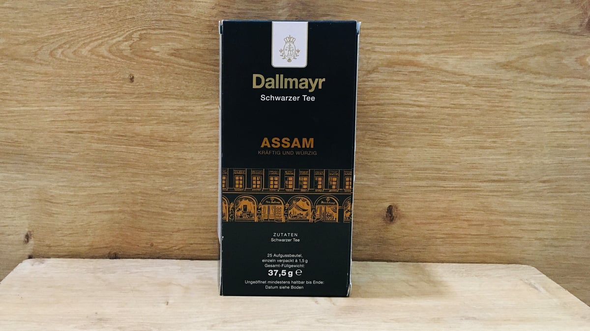 დალმაიერი  ჩაი პაკეტით  შავი ასამი Tea Dalmayer Asam  - Photo 505