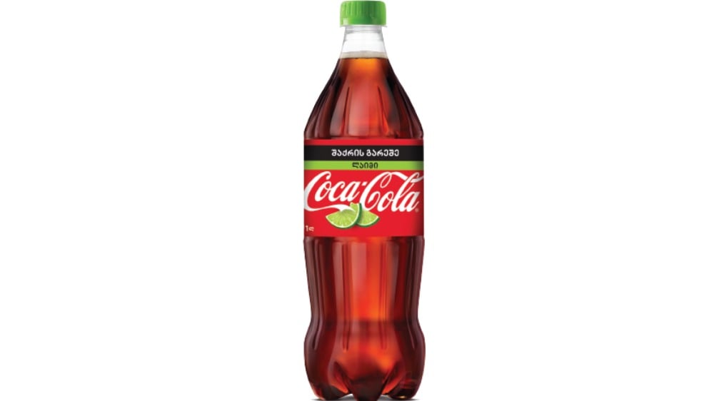 COCA COLA უშაქრო ლაიმით 1ლ - Photo 824