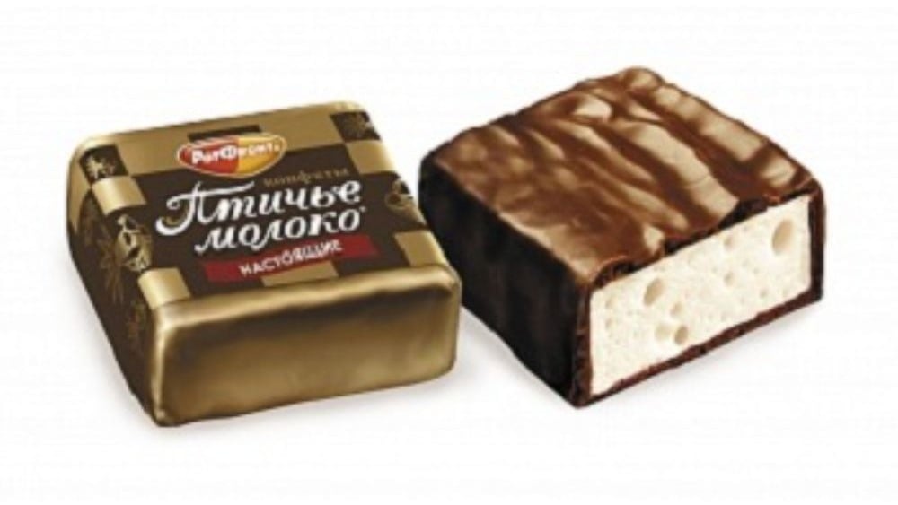 შოკოლადის კანფეტი კრასნი აქტიაბრი ჩიტის რძე  250 გრ - Photo 1360