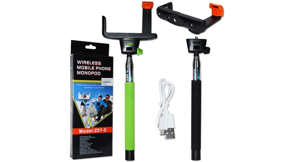 სელფის ჯოხი Wireless mobile phone monopod Z075 - Photo 86