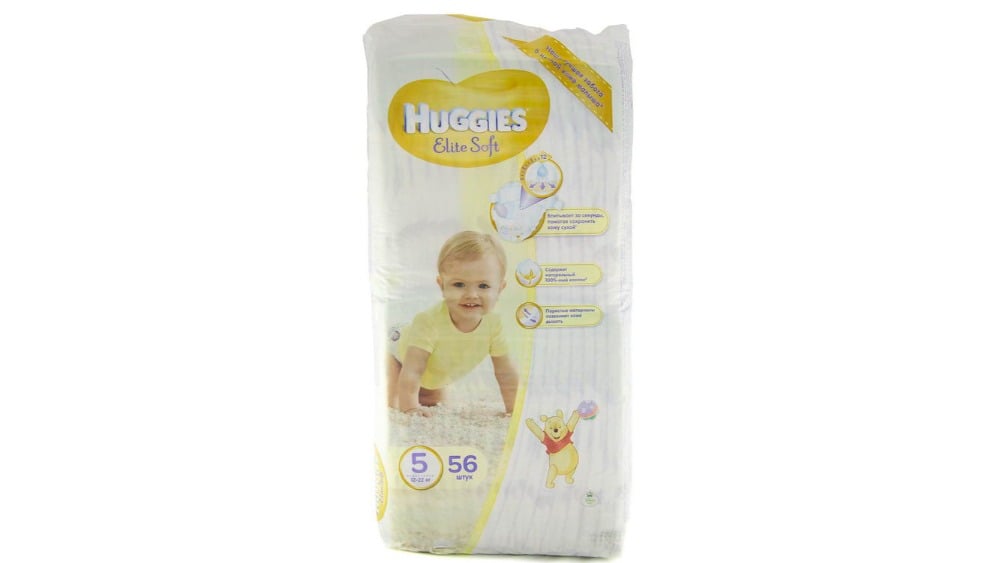 Huggies  ჰაგისი ელიტ სოფტი 1318კგ 56ცალი 5318 - Photo 180