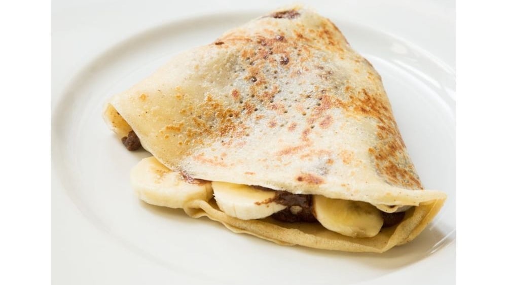 Crepe with nutella and banana - Photo 61