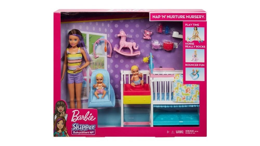 Barbie საბავშვო ოთახში ორი ბავშვით - Photo 153