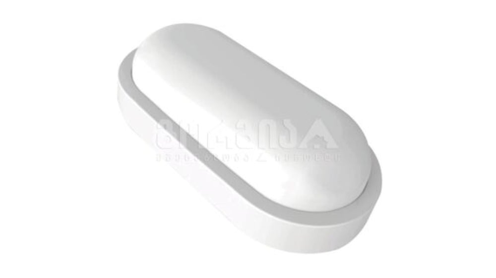 ლედ სანათი 12W ოვალური WHITE 6500K IP54  ACK - Photo 254