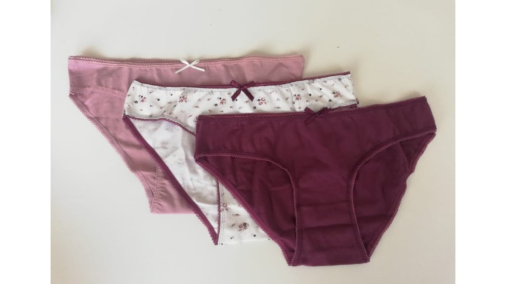 ქალის ტრუსების კომლპექტი სტანდარტი  Set Of underwear 3Pcs Standart mixed Colur - Photo 527