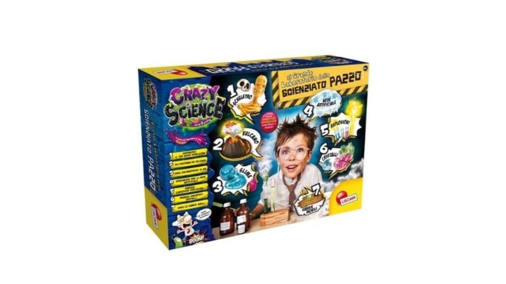 EN68654  Lisciani  CRAZY SCIENCE THE GREAT LABORATORY OF THE CRAZY SCIENTIST  smaller box  - Photo 850