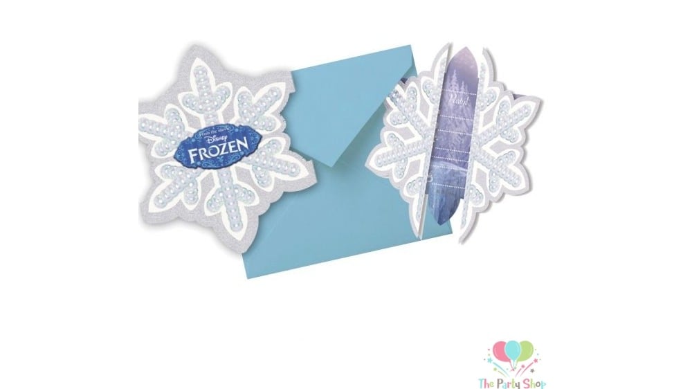 854326 Diecut Invitations  envelopes FROZEN ICE SKATING - Photo 1601