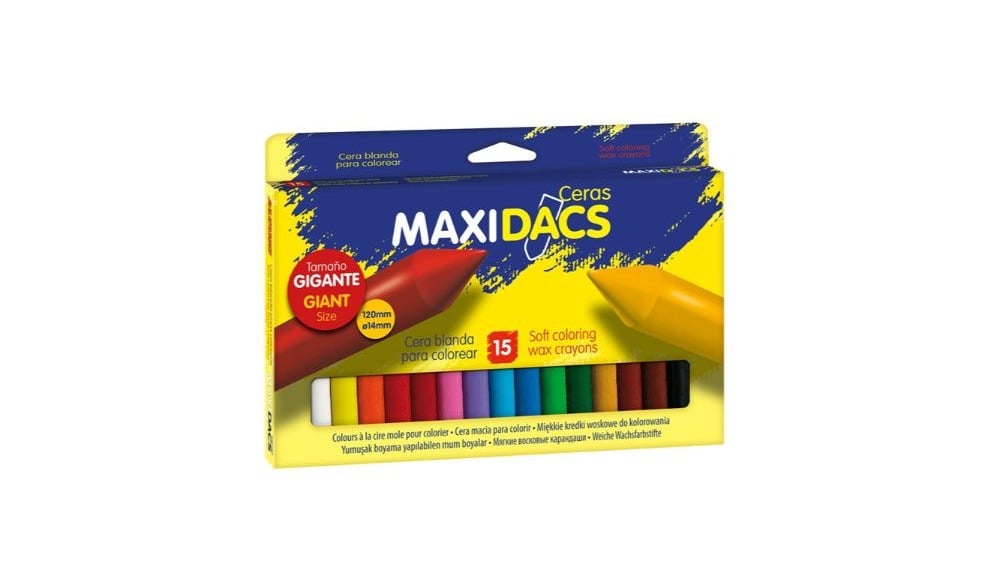 15 ერთეული ცვილის ფანქრები MaxiDacs  - Photo 51