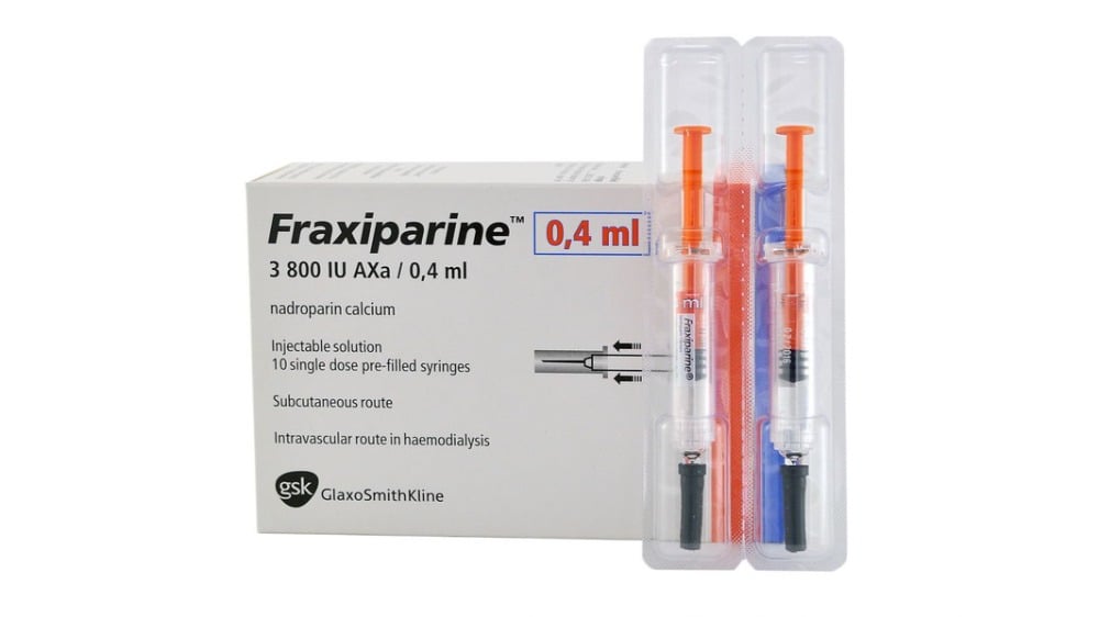 Fraxiparine  ფრაქსიპარინიჰეპარინი04მლ 1 მზა შპრიცი - Photo 1547