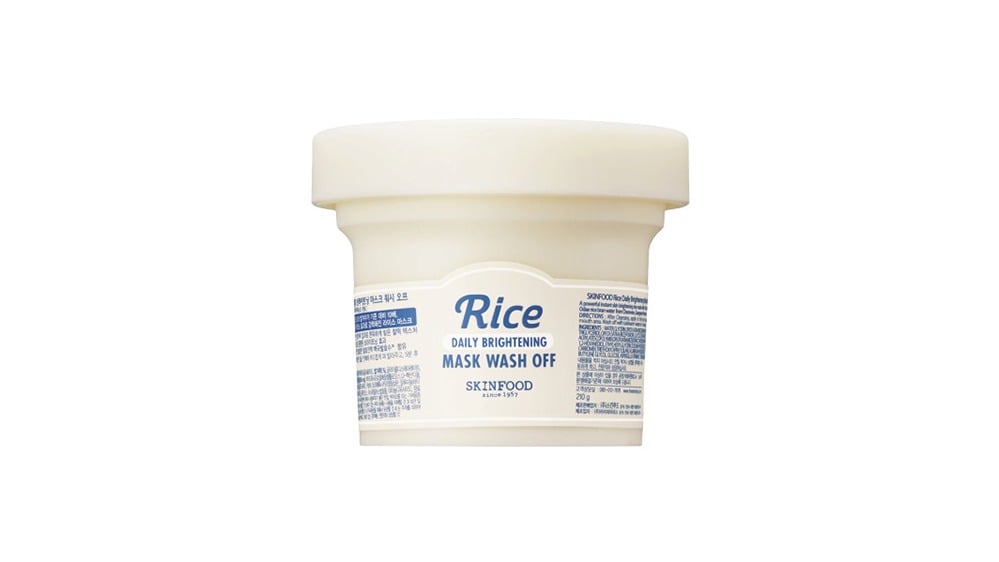 Rice Daily Brightening Mask Wash Off - Photo 136