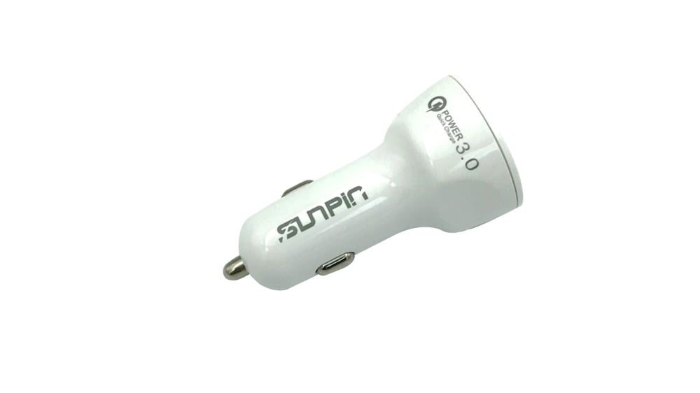 ავტომობილის ადაპტერი  SUNPIN CS04 White - Photo 119