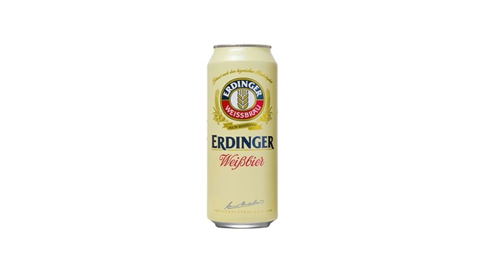 ERDINGER ლუდი თეთრი ქილის 05ლ - Photo 654