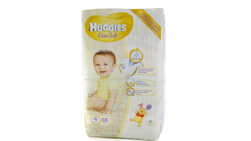 Huggies  ჰაგისი ელიტ სოფტი 814კგ 66 ცალი 5301 - Photo 185