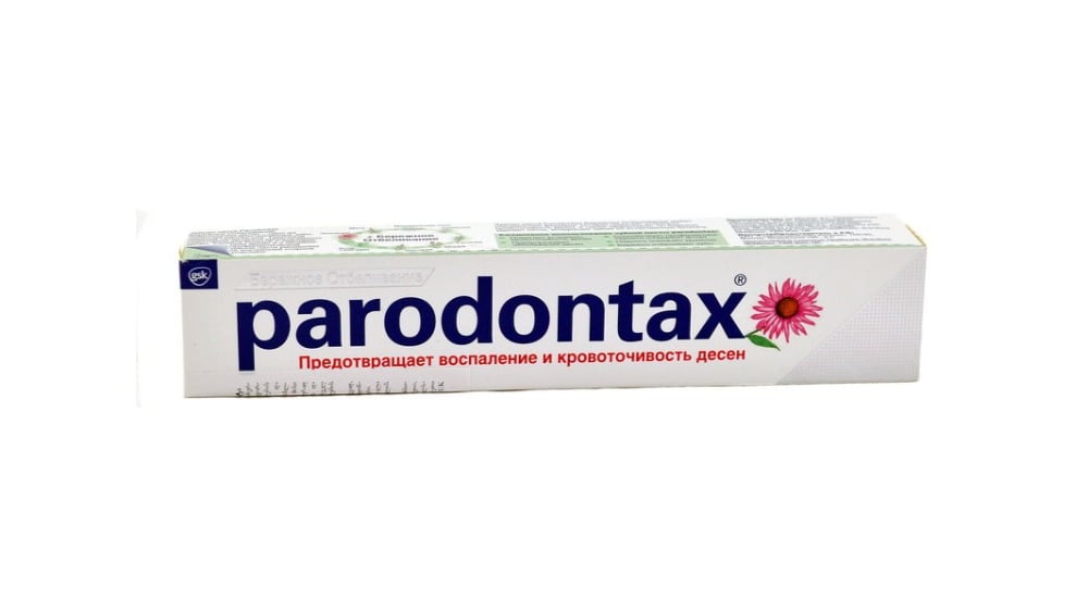 Parodontax  პარადონტაქსი კბილის პასტა მათეთრებელი 75მლ - Photo 1263