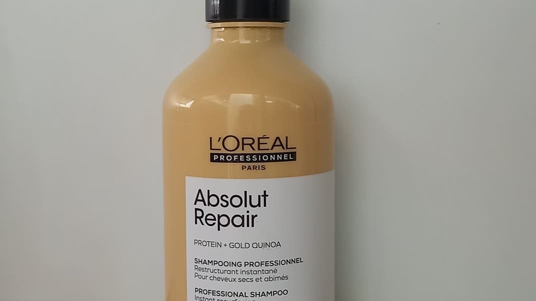 შამპუნი დაზიანებული თმის 300 მლ ABSOLUT REPAIR GOLD - Photo 7