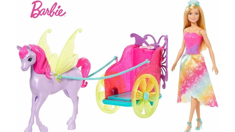 Barbie with Fantasy Horse and Chariot - Photo 580