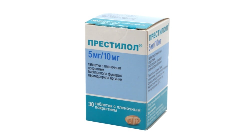 Prestilol  პრესტილოლი 5მგ10მგ 30 ტაბლეტი - Photo 793