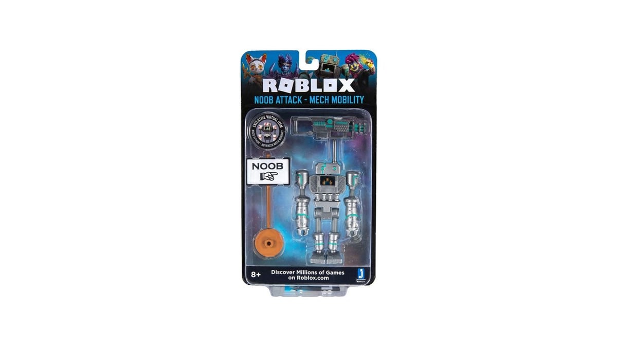 ROBLOX  ფიგურა აქსესუარებით Noob Attack  Mech Mobility W7 JAZWARES 67566 - Photo 499