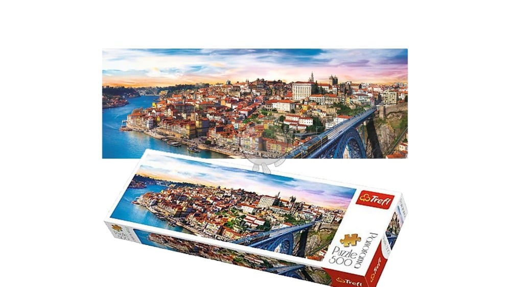 29502  Puzzles  500  Panorama  Porto Portugal - Photo 354
