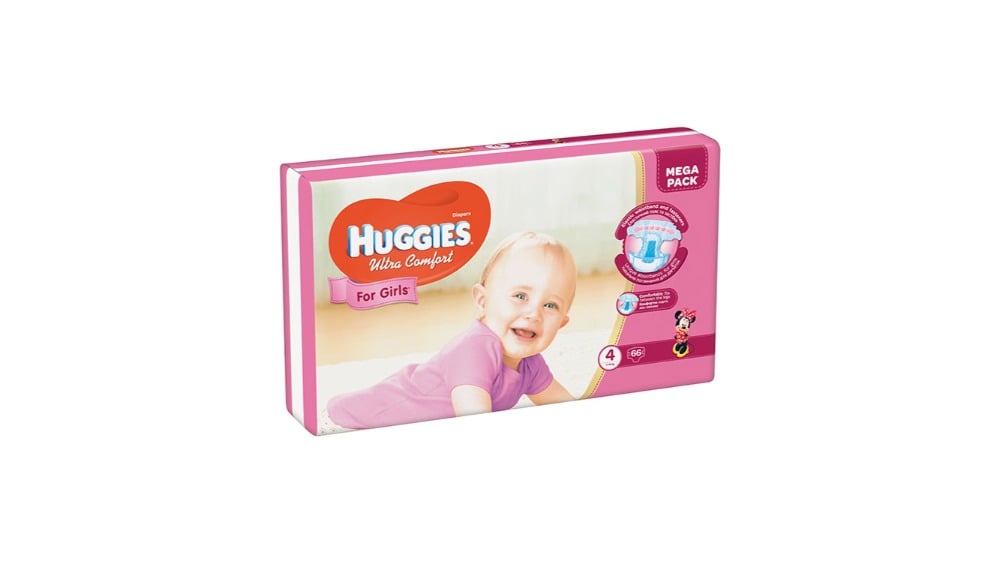 Huggies  ჰაგისი ულტრა კომფორტი 716კგ N66 გოგო - Photo 196