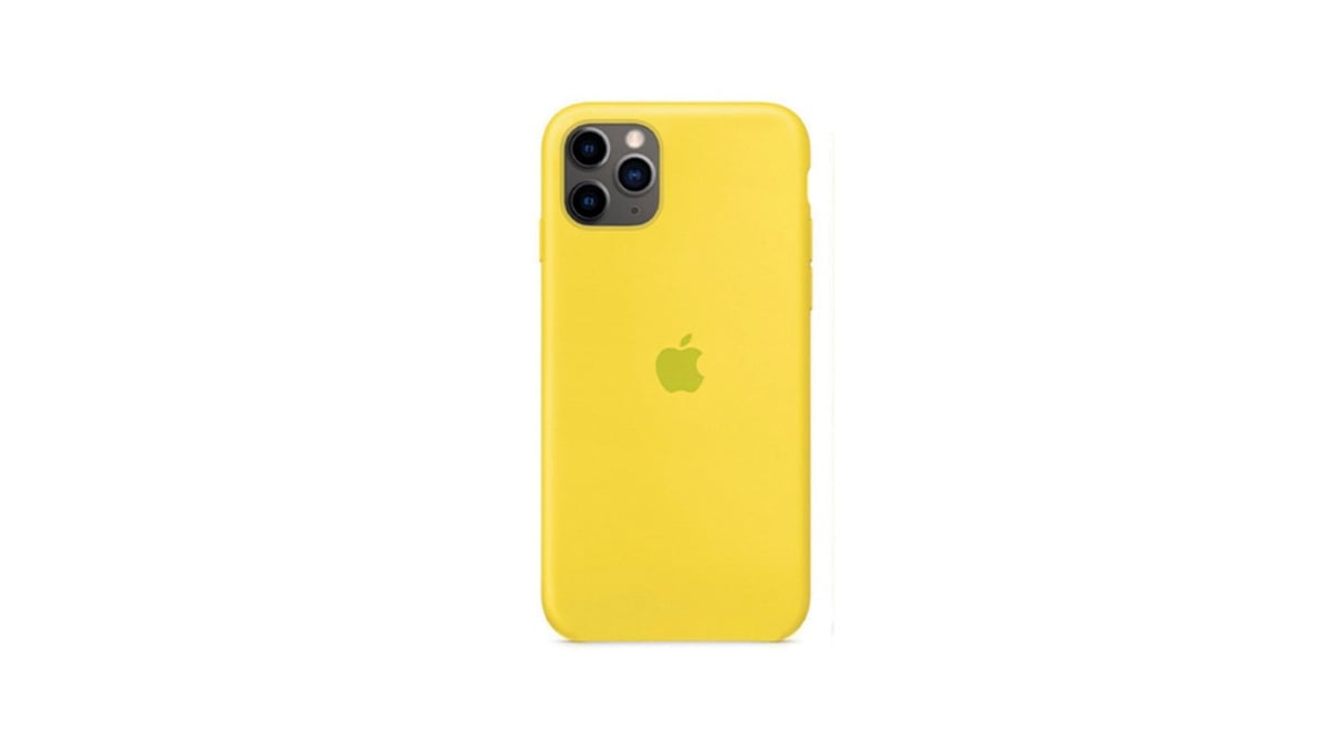 iPhone 12 Pro Max Silicon Case Yellow - Photo 146