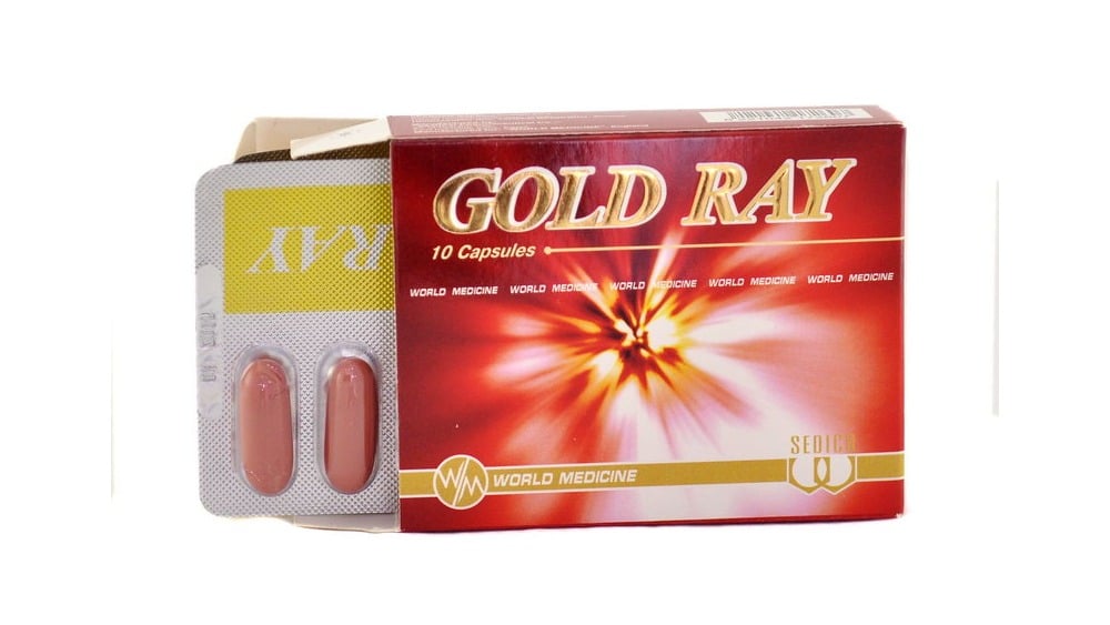 GOLD RAY  გოლდ რეი 10 კაფსულა - Photo 663