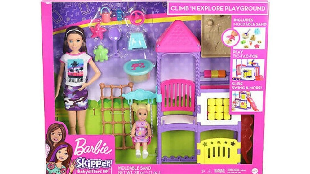 Barbie Skipper Babysitter Climb  Explore Playground - Photo 662
