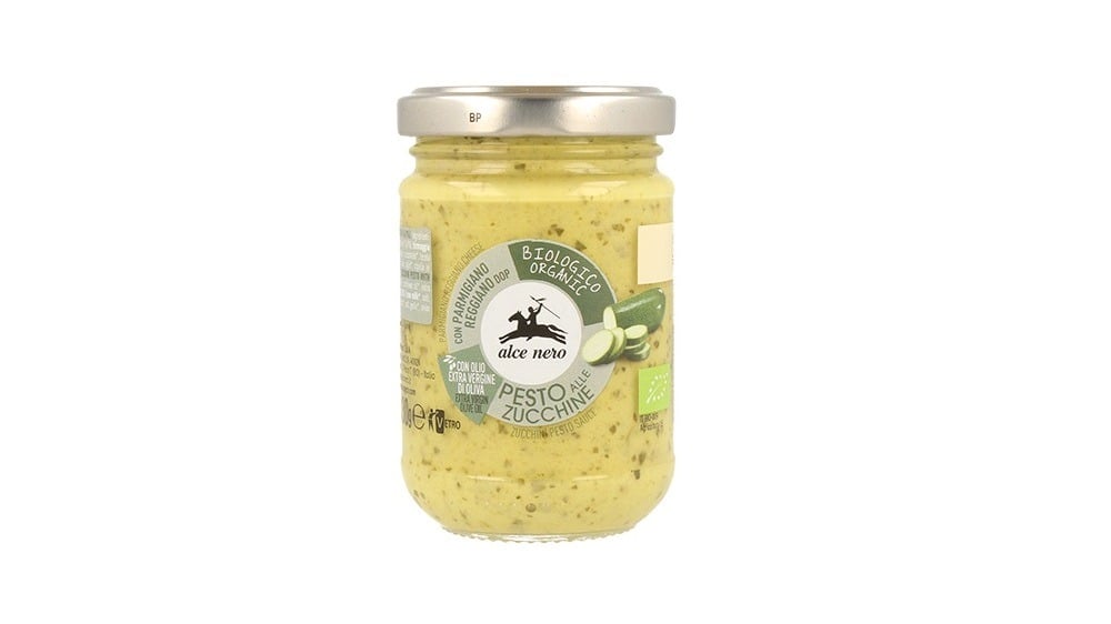 პესტო  ბიო ყაბაყის 130გრ Pesto  Zucchini Bio 130 G  Alce Nero - Photo 355