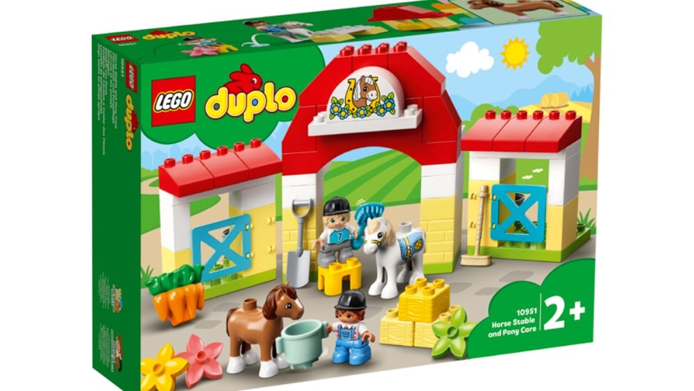 10951   LEGO DUPLO   ცხენების სადგომი - Photo 62