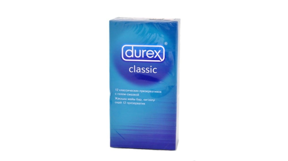 Durex  დურექსი პრეზერვატივი Classic 12 ცალი - Photo 1413