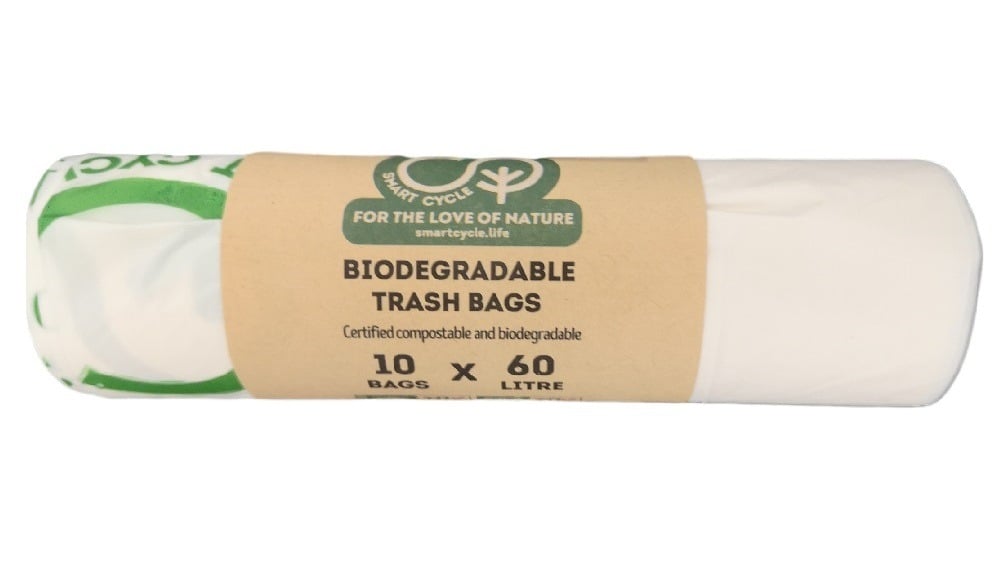 Biodegradable Compostable Bags 60L Smart Cycle Eng - Photo 637