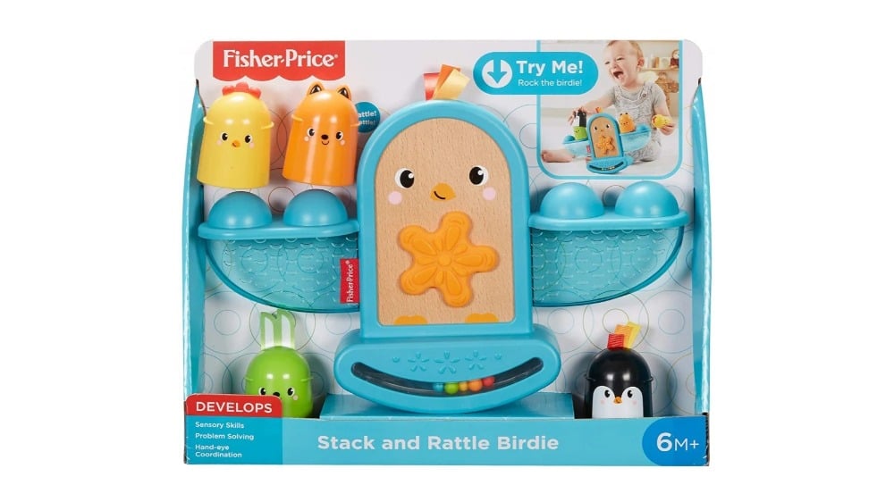 Fisher Price Stack and Rattle Birdie - Photo 1523