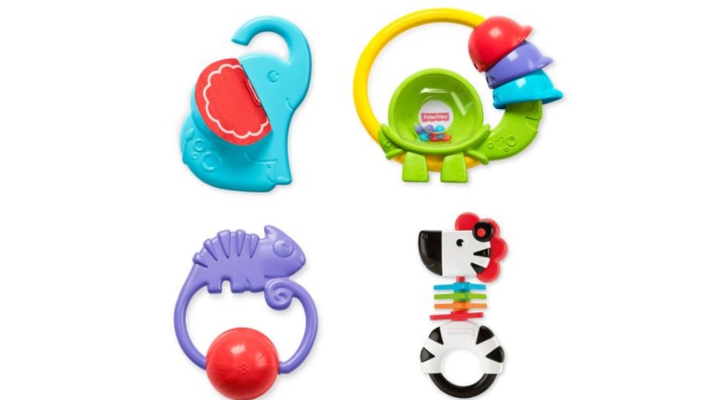 Fisher Price Teether 4 Asst - Photo 1524